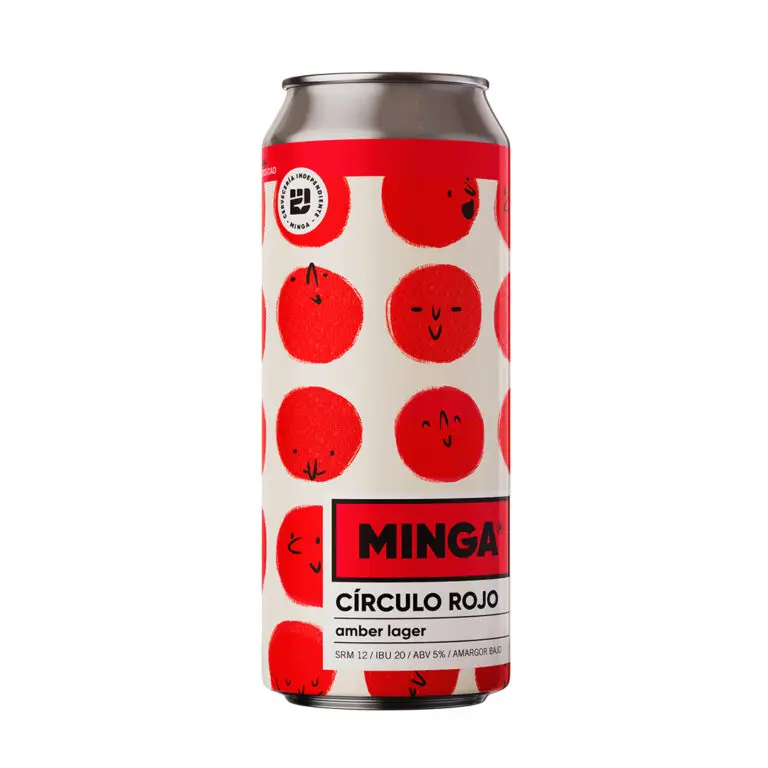 Minga Círculo Rojo Amber Lager