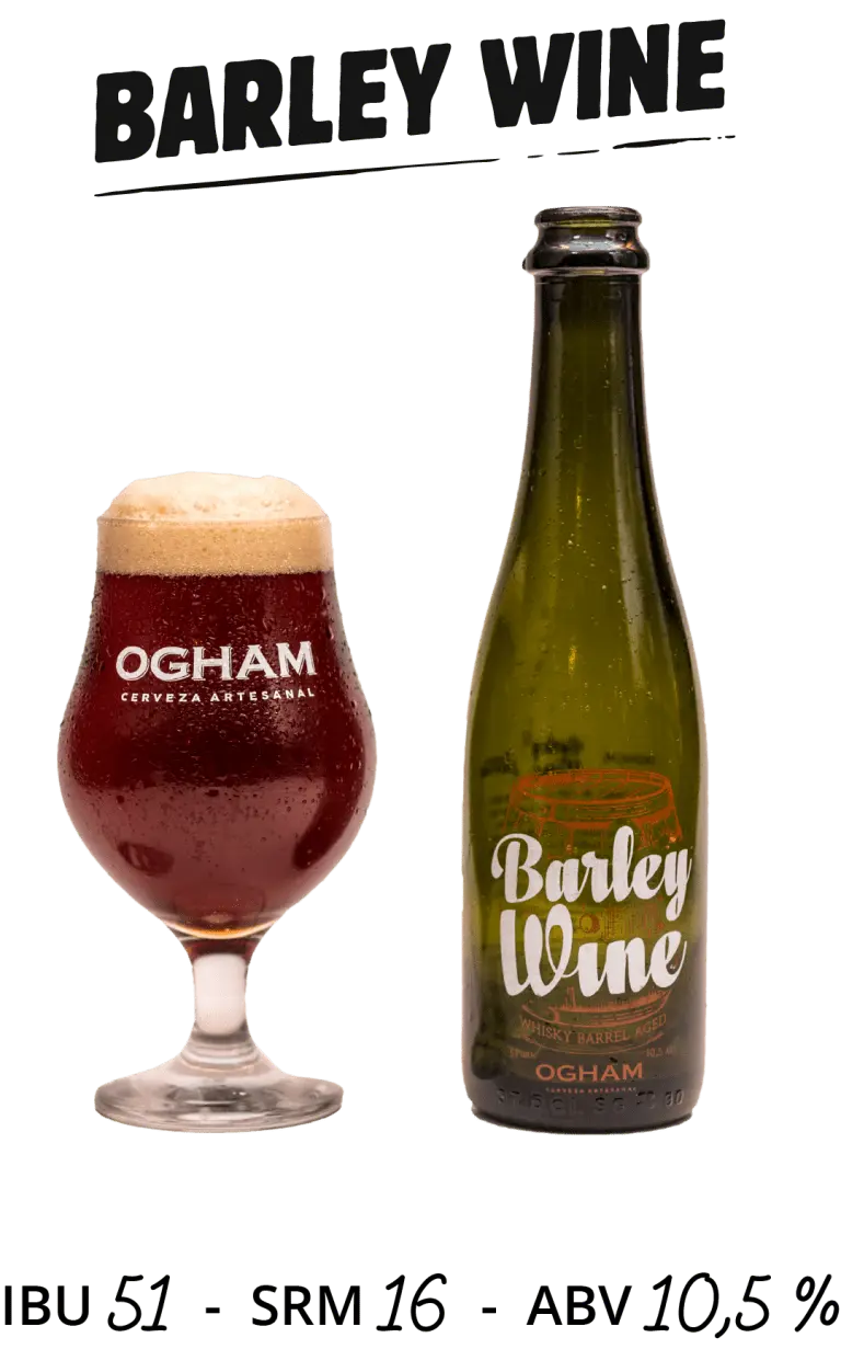Ogham Barley Wine Barrel Aged