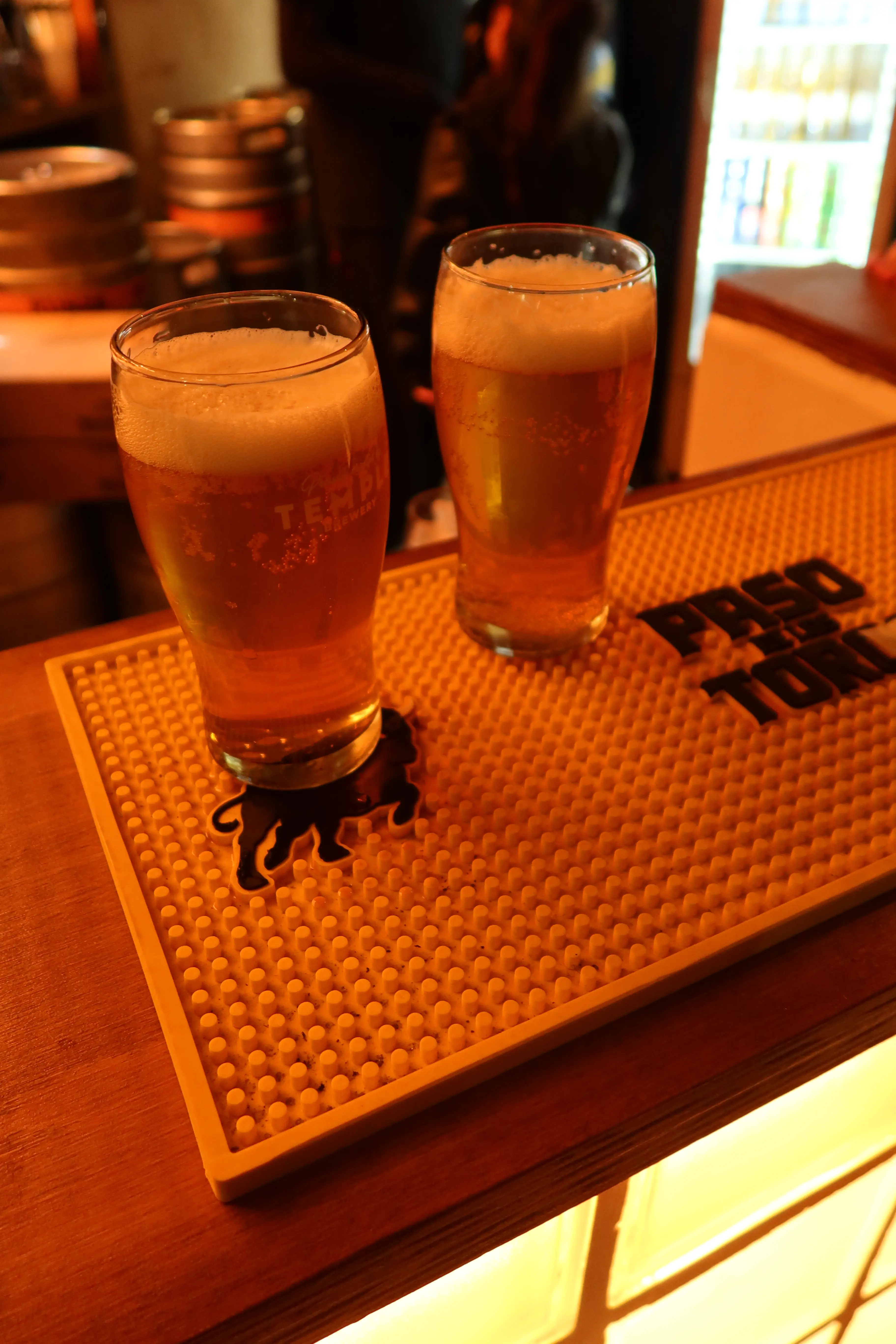 La cerveza continúa siendo parte central de la identidad de Temple